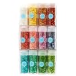 Martha Stewart Crafts Iridescent Tinsel Glitter Set By The Package