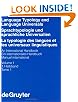 Sprachtypologie Und Sprachliche Universalien/Language Typology and Language Universals: Ein Internationales Handbuch/an International Handbook (Teilband, 1)