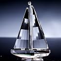 Godinger Crystal Sailboat