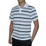 Adidas CLIMA 365 Mens Classic Short Sleeve Stripe Polo Jersey T-shirts (Size: L)