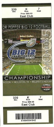 2005 SEC Championship Full Ticket UGA LSU