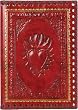 Romance Refillable Handmade Journal with Embossed Heart, Lined, 6x8"