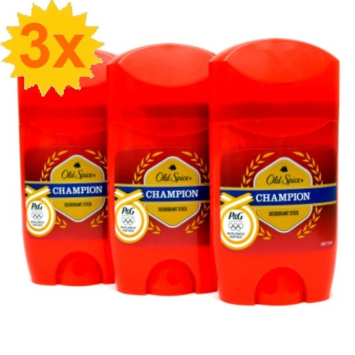 3er Pack Old Spice CHAMPION Deodorant Stick 50ml= 150ml Preisvergleich