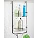 iDesign Forma Bathroom Over Door Shower Caddy for Shampoo, Conditioner, Soap - Bronze