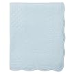 Simply Shabby Chic Mini Coverlet - Solid Blue