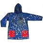 Kid's Blue Spider Raincoat / Slicker