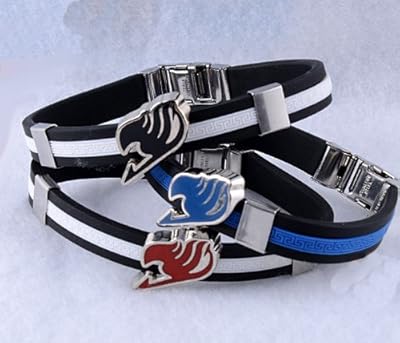  コスプレ道具　『FAIRY TAIL』　フェアリーテイル  ブレスレット   コスプレ小物　1点　赤