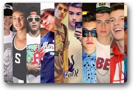 Taylor Caniff Custom Doormat Indoor Outdoor Floor Mat by Rainy man 23.6 x 15.7 Inches