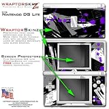 Abstract 02 Purple WraptorSkinz Skin kit fits Nintendo DS Lite (DS LITE NOT INCLUDED)