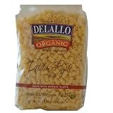 DeLallo Organic Ditalini Rigati #57, 16-Ounce Units (Pack of 16)