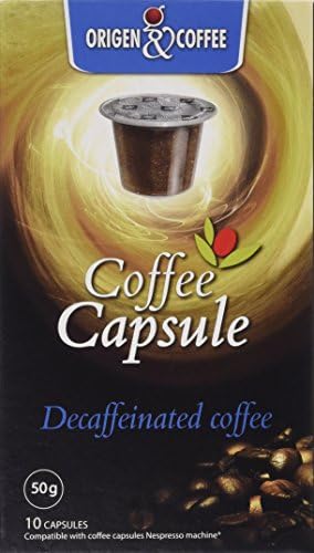 30 Nespresso Compatible Pods - Origen Coffee, Decaffeinated Coffee, 3 Boxes of 10 Pods (50g each Pod)