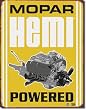 Mopar - Hemi Powered Tin Sign 12.5"W x 16"H
