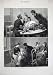 1883 Medicine Vaccination Calf Lymph Baby Injection Art