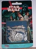 Star Wars white metals figs by West End Games Imperial Speeder Bikes
