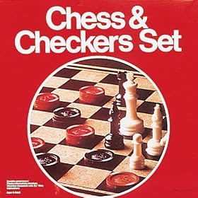 Chess and Checkers Set ( Hardboard ) by Pressman Toy
