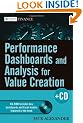 Performance Dashboards and Analysis for Value Creation: How to Create Shareholder Value (Wiley Finance)
