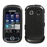 SnapOn Phone Cover Protector Case for Samsung Seek Sprint - Carbon Fiber