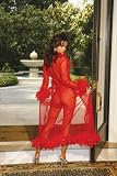 Elegant Moments Long sleeve sheer robe 9361