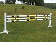 3 - 3 Stripe 1-Color 12ft Rails/Poles Wood Horse Jumps
