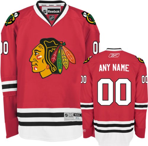 Chicago Blackhawks Red Premier Jersey: Customizable NHL Jersey