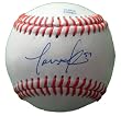 Tommy Milone Autographed ROLB Baseball, Oakland Athletics, Washington Nationals, Proof Photo