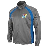 Kansas Jayhawks Rival Charcoal Full Zip Jacket
