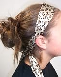 Glamorous Leopard Print Headband Scarf