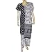 Asian Salwar Kameez Cotton Printed Dress Size M (slk450)