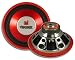 Visonik 300-Watt Car Subwoofer Pair 4-Ohm - Red/ Black (10)