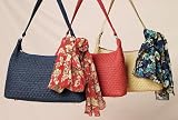 Basket-Weave Handbag