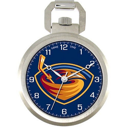 NHL Men's NHL-PW-ATL Pocket Collection Atlanta Thrashers Pocket Watch