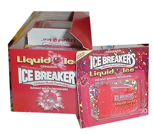Icebreakers Liquid Ice Cinnamon 12 30-count packs by Herseys