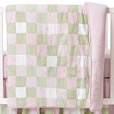 Patchwork Crib Quilt - Pink
