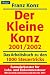 Produkt-Bild: Der Kleine Konz 2001/2002. Das Arbeitsbuch zu den 1000 Steuertricks. Formularberater f&uuml;r Lohn- und Einkommensteuer.