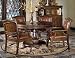 Kitchen & Housewares : Cherry Finish Antoinette Round Dining Table