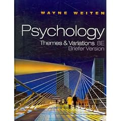 Psychology: Themes & Variations [With Concept Charts]