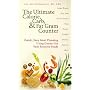 The Ultimate Calorie, Carb, & Fat Gram Counter