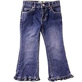 ruffle flare jeans