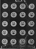 CHECKER PIECES CROWNS Miscellaneous Candy Mold Chocolate