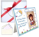 If You Think Im Cute, You Should See My Aunt - Picture Frame Gift Package