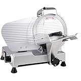 10" Blade Commercial Meat Cheese Food Slicer Deli 240w Electric 530RPM Home CE