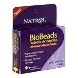 Natrol BioBeads Probiotic Acidophilus, 30 Beads (Pack of 2)