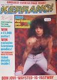KERRANG MAGAZINE BACK ISSUE No.78. KISS, BON JOVI, WAYSTED, FASTWAY,DEEP PURPLE