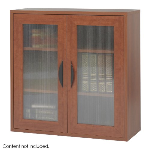 Safco Products - Apr?s and trade; Modular Storage 2 Door Cabinet - 9442CY - Color Cherry - Dimensions 29 34w x 11 34d x 29 34h - Material 34 furniture-grade wood - Your workspace is always changing so when it does make sure it changes in style! With Apr?s