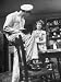 Actors John Randolph and Shirley Booth in Scene from Broadway Play 