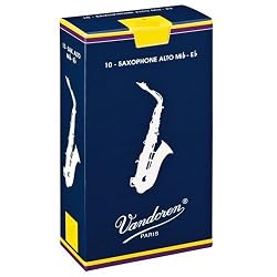 Vandoren Alto Saxophone Reeds #3, Box of 10