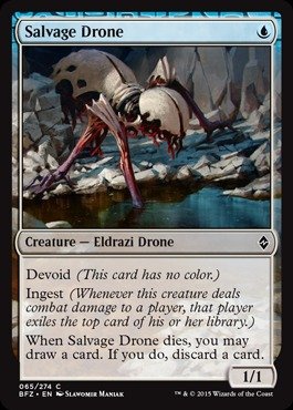 Magic: the Gathering - Salvage Drone (065/274) - Battle for Zendikar
