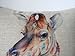 Decorbox Cotton Linen Square Throw Pillow Case Decorative Cushion Cover Pillowcase for Sofa Colorful Giraffe Printed 45cm*45cm