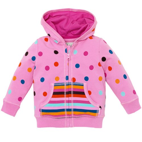 polka-dot hoodie