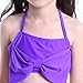 Jastore Kids Girls 2 Pcs Princess Mermaid Swimwear Bow-knot Bikini Set Swimsuit